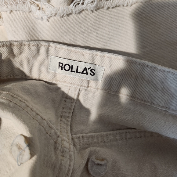 Rollas Mirage High Rise Loose Fit Denim Jean Shorts Size 29 - Picture 6 of 7